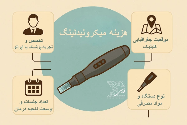 عوامل تاثیرگذار بر هزینه میکرونیدلینگ